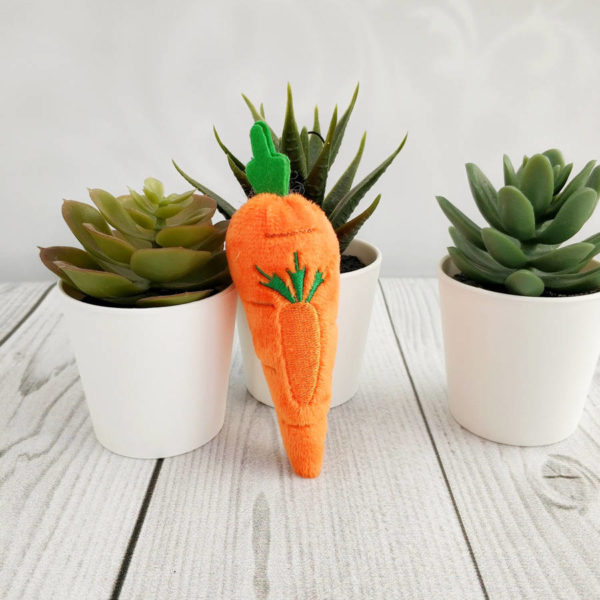 игрушка Морковка 11см