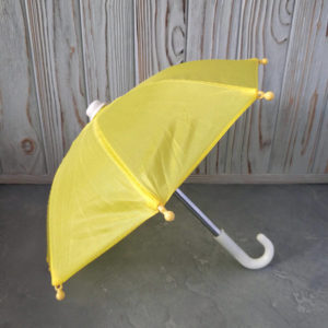 зонт желтый